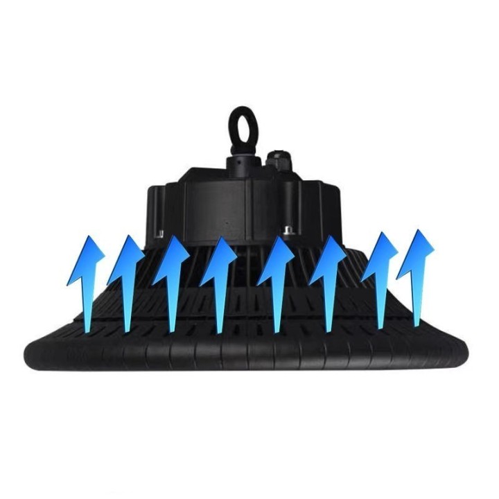 Acheter Cloche LED UFO 200W Chip Epistar 3030-3D 125lm/w IP65