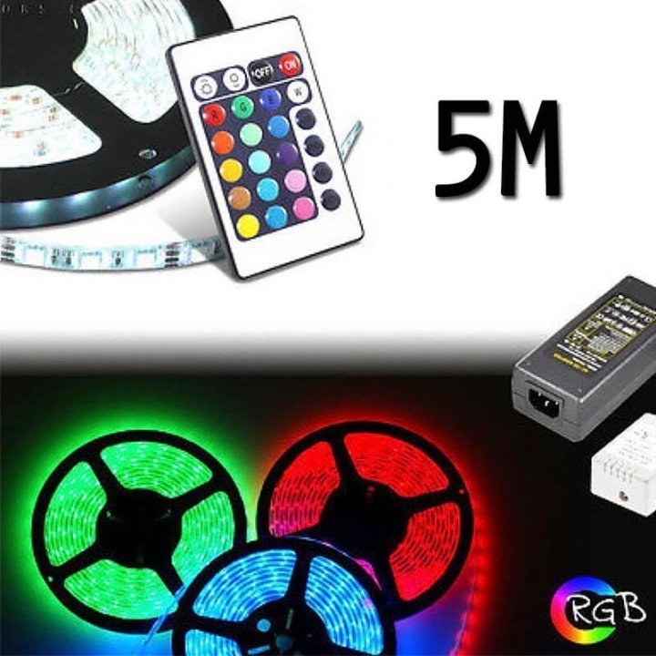 ACHETER Ruban de LED RGB flexible intérieur 14.4W*5m  IP20 - 24V