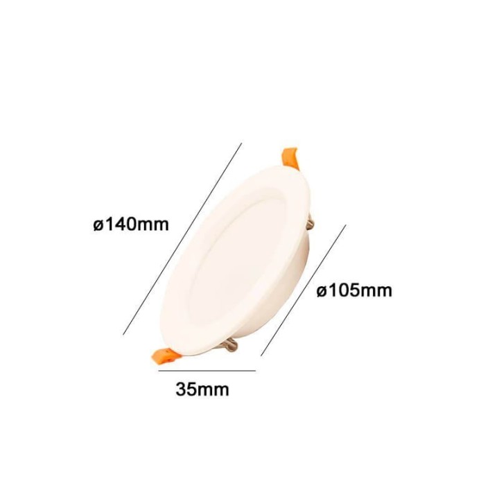 Acheter Downlight LED rond 10W 120º