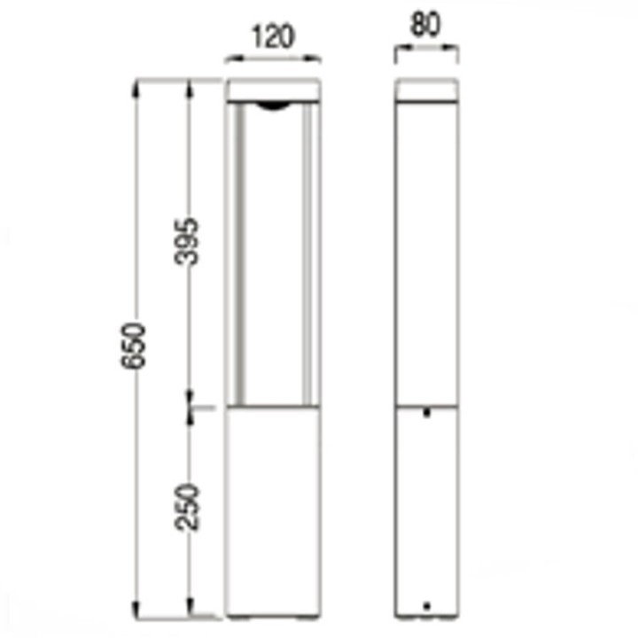 Acheter Balise LED 10W CREE  rectangulaire