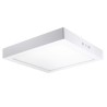 Plafonnier à LED carrée saillie 18W - IP20