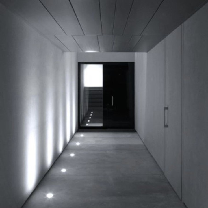 Plancher encastré IP65 pour prise GU10