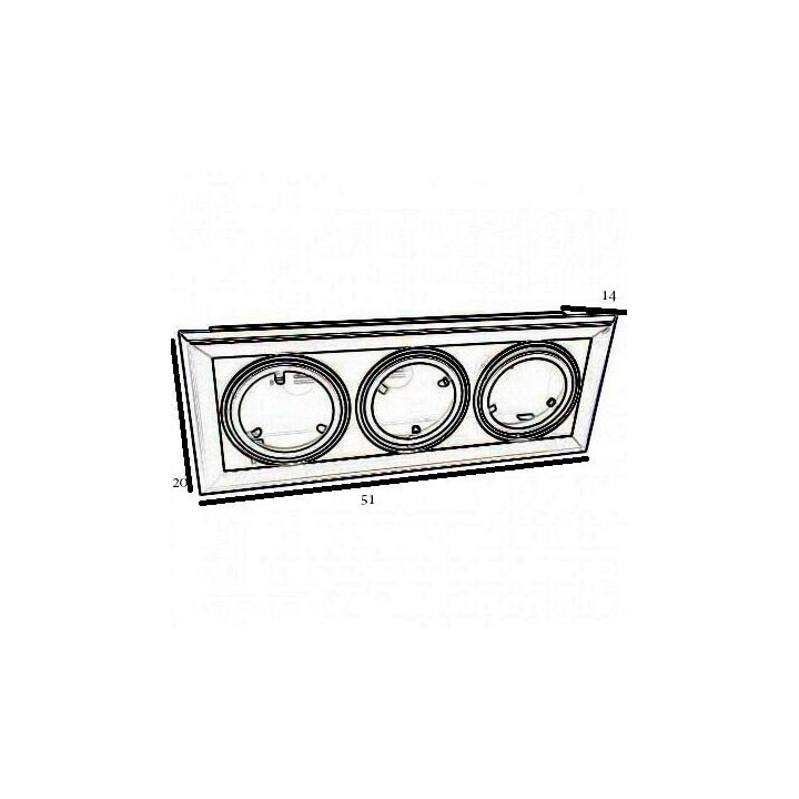 acheter AR111 Triple Frame BLACK pour AR111