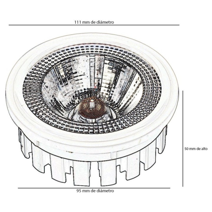 Acheter Ampoule LED AR111 - 20W   - 60°