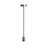 Suspension Vintage pour E27 en cuivre