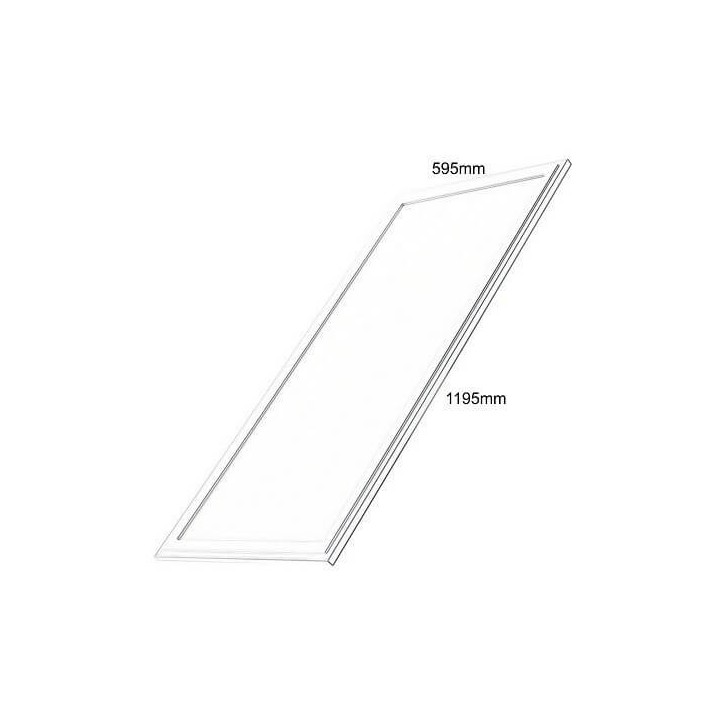 Panneau LED 60x120cm - 72W - 3000K