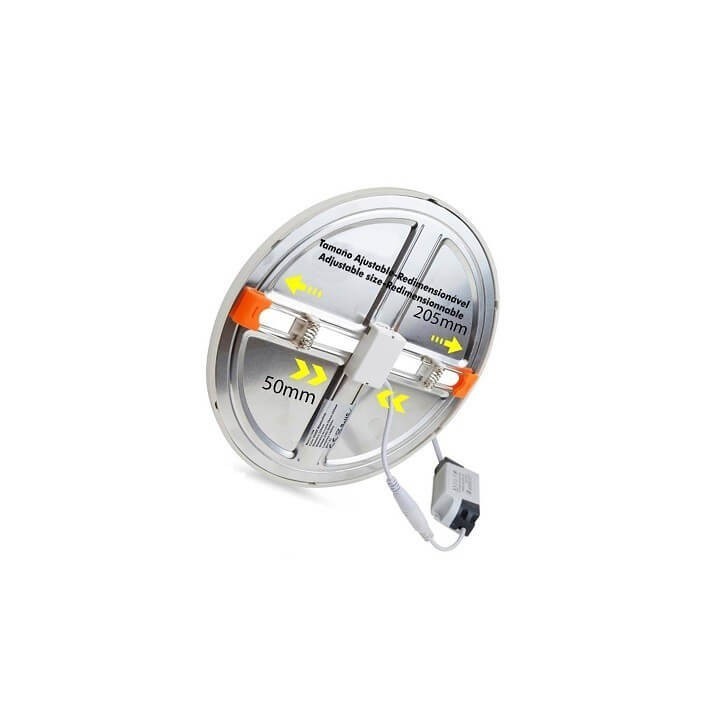 Downlight LED rond - 20W - Ajustable