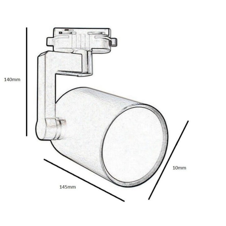 ACHETER Lampe sur rail blanche pour lampe E27