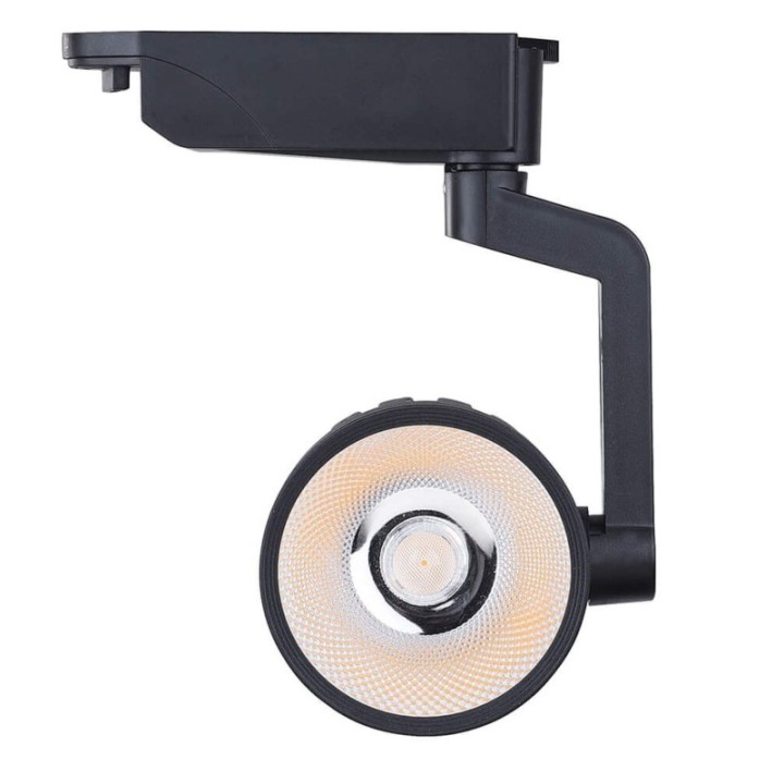 Acheter Spot LED 30W ROMA NOIR pour une voie monophasée - 35°