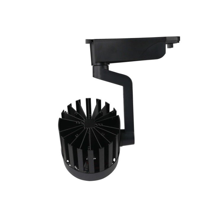 Acheter Spot LED 30W ROMA NOIR pour une voie monophasée - 35°