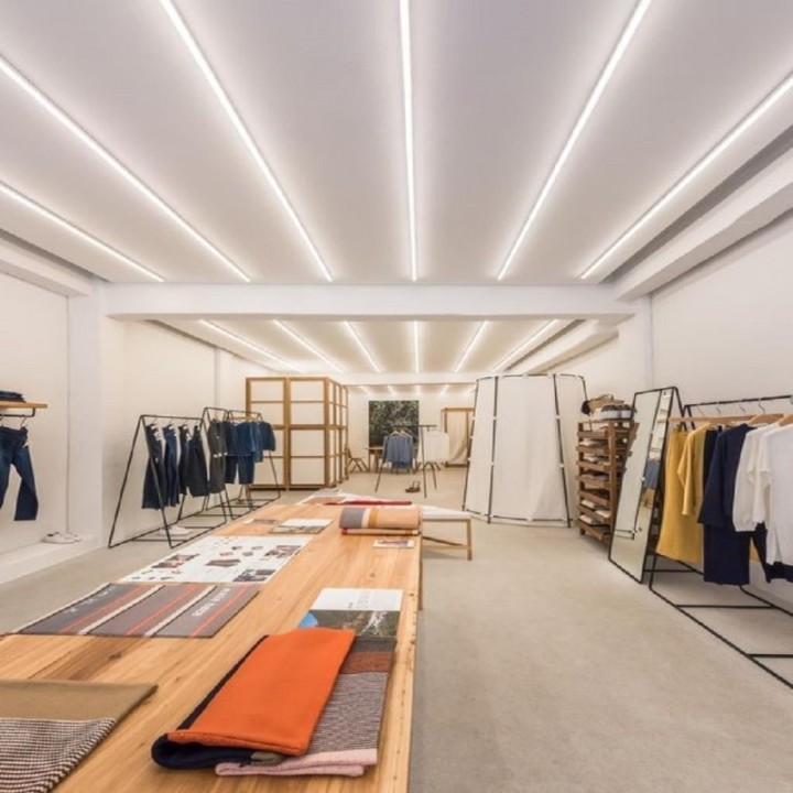 PROFILÉ 2M ALU ROND ET DIFFUSEUR OPALE