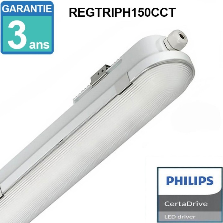 Réglette LED 150 cm drivers philips