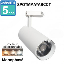 Spot LED 30W Monophasé 24° CCT