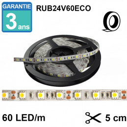 Ruban LED 24V 4.5w/m - 5m -...