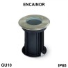 Encastré de sol IP65 INOX pour LED GU10