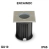 Boîtier encastrable sol IP65 pour GU10