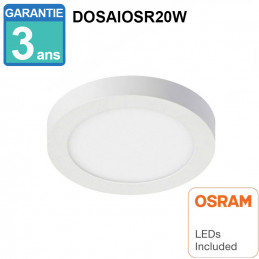 Downlight saillie LED  20W...