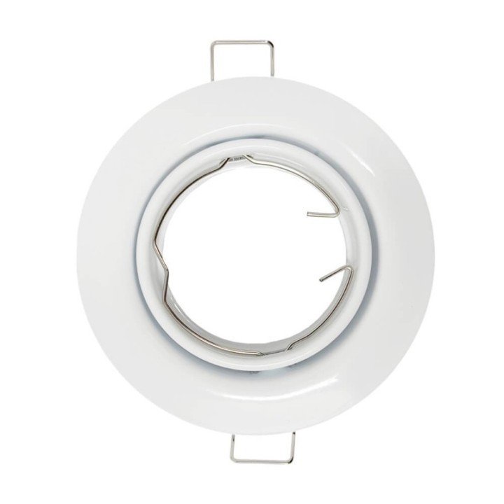 anneau encastrement orientable blanc