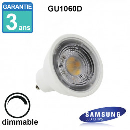 GU10 LED - 6W  -60° - dimmable