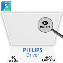 Dalle drivers philips 40 watts UGR19 garantie 5 ans