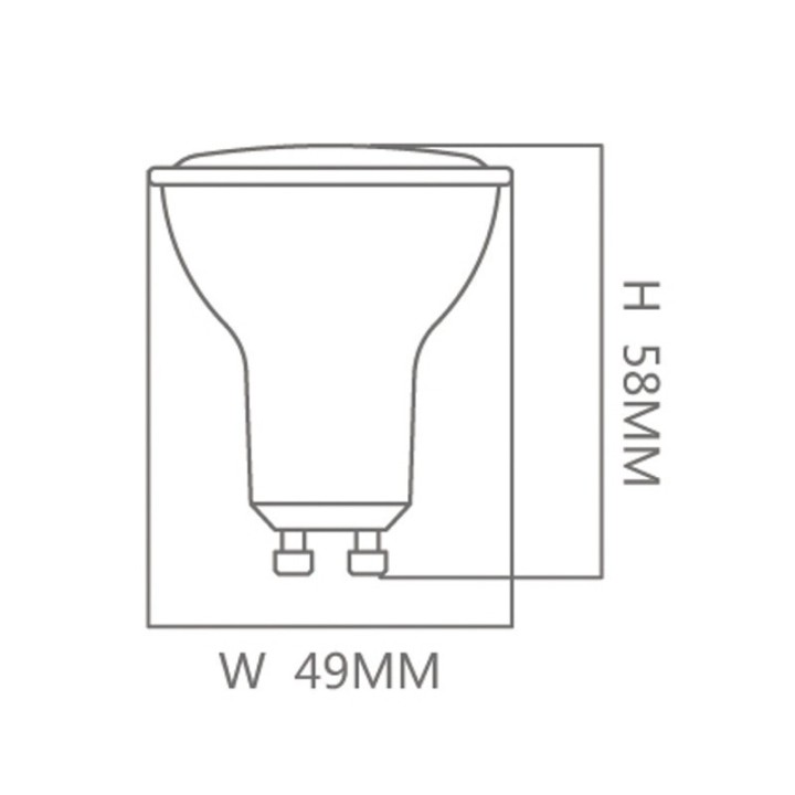 Acheter GU10 - 5W - 38°