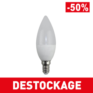 Ampoule LED ovale 6 Watts -...