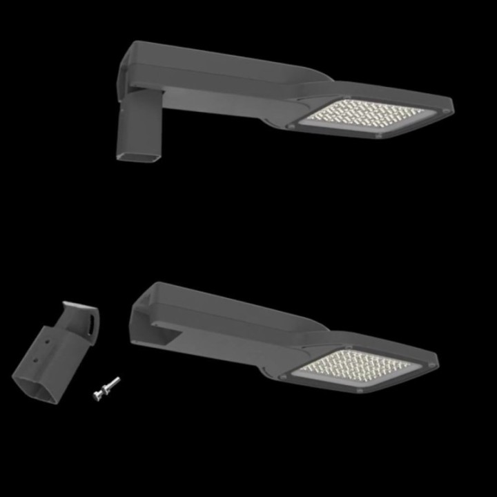 Réverbère LED 100W – Lampadaire extérieur IP65 avec driver Philips programmable