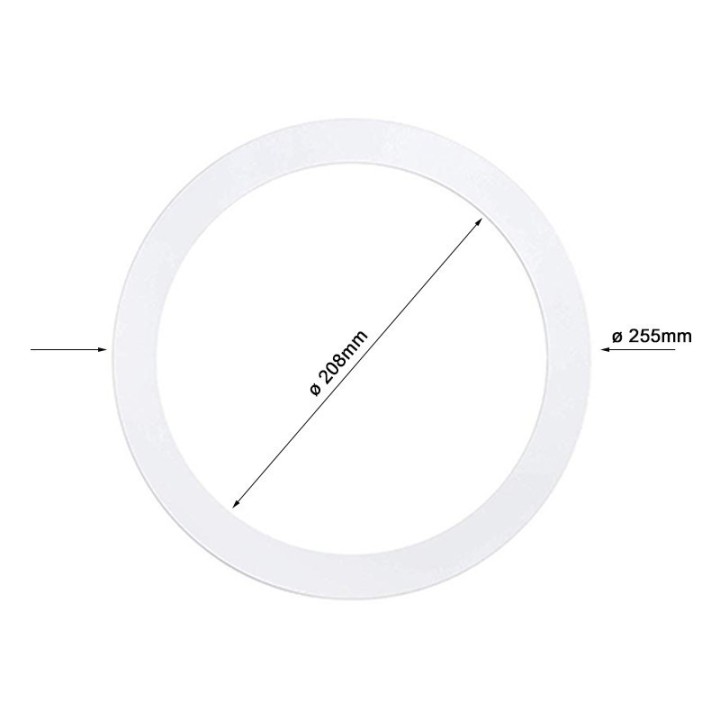 Acheter Anneau  blanc supplémentaire pour Downlight 25,5cm