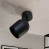 Plafonnier orientable - NOIR - pour 1 ampoule GU10