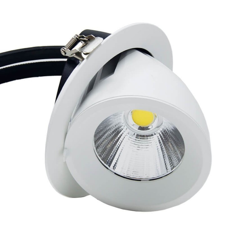 Spot LED Encastrable Orientable – 18W à 40W – Bridgelux – Driver GX-Tronic – CCT – CRI+92