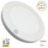 Plafonnier détecteur LED Blanc - LUMILEDS - all in one