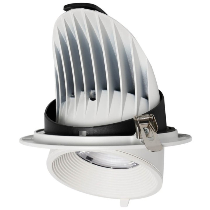 Spot LED vitrine encastrable orientable – Puissance & CCT réglables