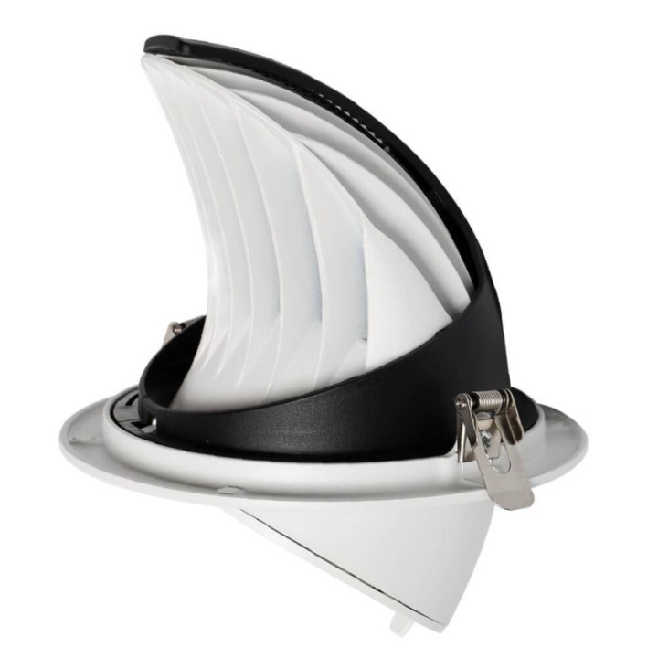 Spot LED vitrine encastrable orientable – Puissance & CCT réglables
