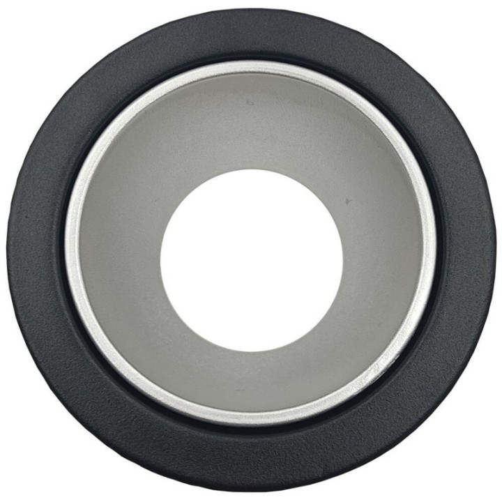 Applique Plafond GU10 – Noire – collerette interchangeable