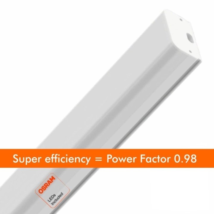 Réglette LED 60 cm Linéaire 12W OSRAM | Éclairage cuisine, atelier...