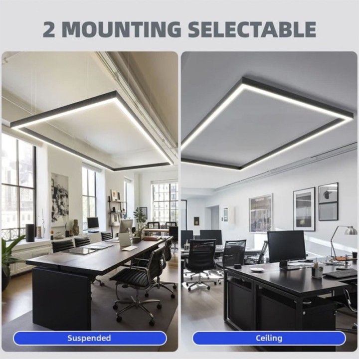 Connecteur LED 90° - 9 Watts Noir pour Luminaires Linéaires – Angles