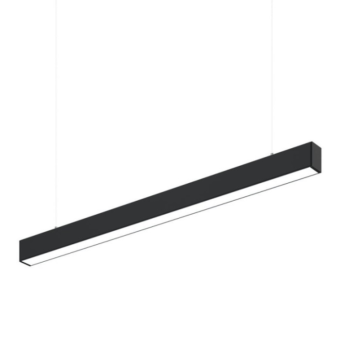 Linéaire LED suspendue noir 40 Watts 120 cm | Interconnectable | CCT