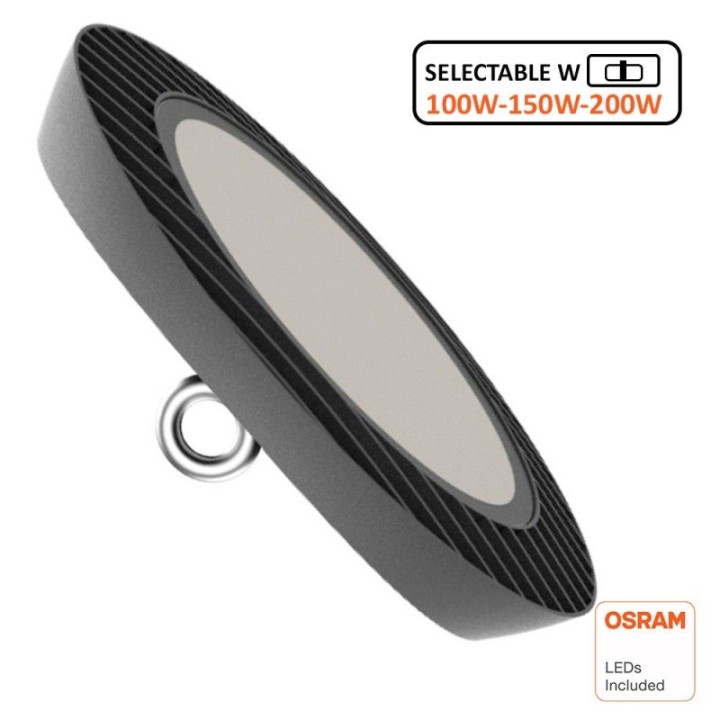 Cloche Industrielle LED 100W-200W – OSRAM – 140 lm/W – No Flicker