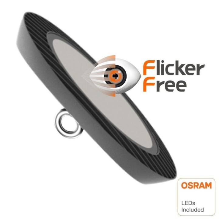 Cloche Industrielle LED 100W-200W – OSRAM – 140 lm/W – No Flicker