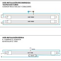 schéma de remplacement tube néon fluo par LED schéma de remplacement tube néon fluo par LED