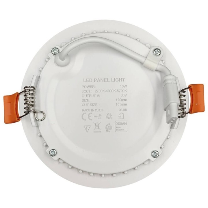spot-circulaire-luminaire-acier-inox