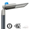 Réverbère LED 100W BRIDGELUX détecteur crépusculaire intégré