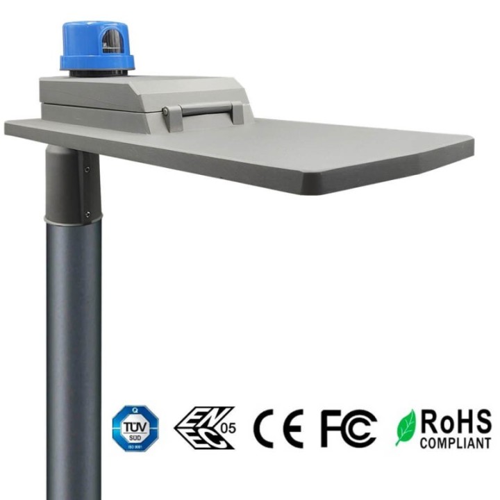 Réverbère LED 100W – Bridgelux – 150lm/W – Capteur crépusculaire