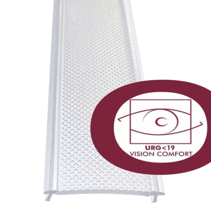 Suspension Linéaire LED sur Mesure Gris Pierre | 0,5m à 2m | Personnalisables