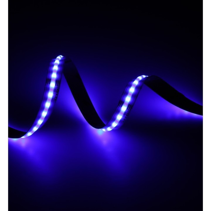 Bande LED RGB COB 24V – 672 LED/m – 15W/m – Éclairage décoratif coloré – IP20
