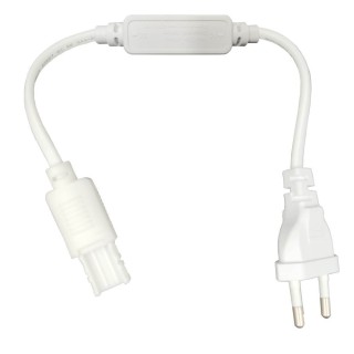 Câble d’alimentation 220V pour ruban LED – Redresseur secteur 400W – 38 cm