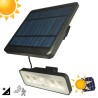 Applique solaire LED détachable - 1000 lumens - Capteur de présence PIR - 4000K