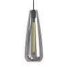 Suspension LED à filament - Verre fumé - 4 watts