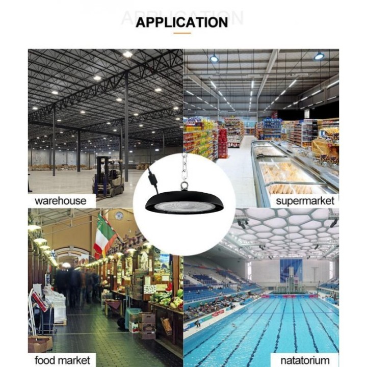 Gamelle LED Industrielle 200W UFO - CCT – IP65