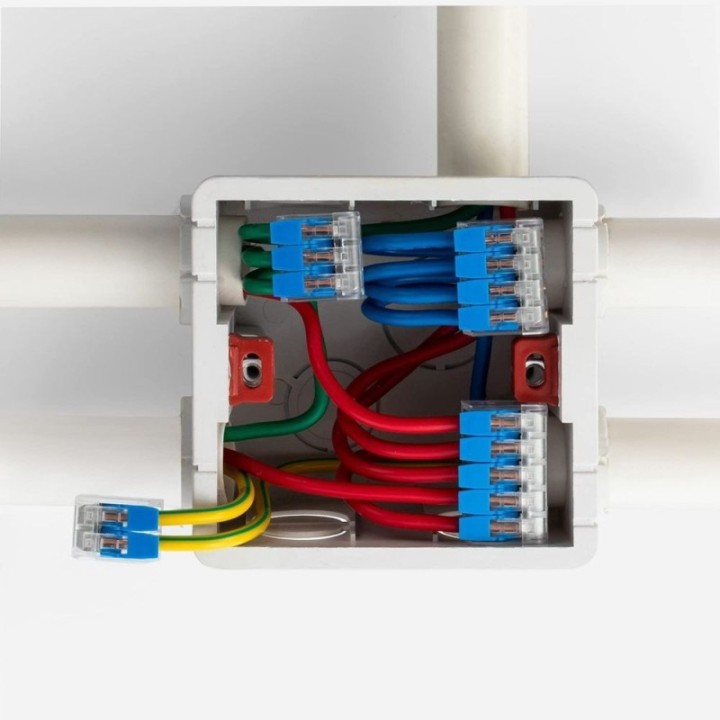 Connecteur Rapide - 3 Entrées - pour Câble Électrique